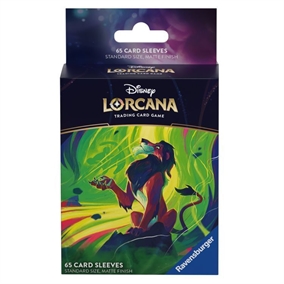 Scar - Plastiklommer (65 Sleeves) - Disney Lorcana